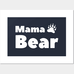 Cute Mama Bear T-Shirt Posters and Art